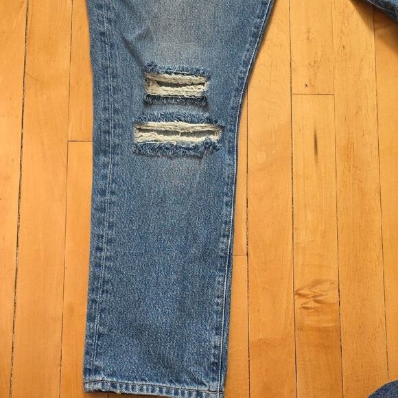 Frame Denim Blue Ankle & Cropped Jeans - Picture 7 of 12